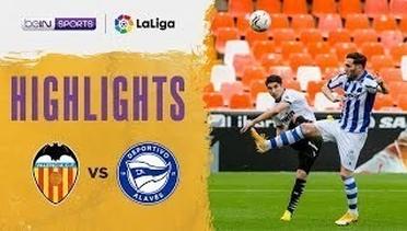 Match Highlights | Valencia 1 vs 1 Alaves | La Liga Santander 2021