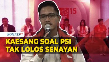 Kata Kaesang soal PSI Tak Lolos Senayan Versi Quick Count