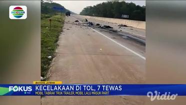 Kecelakaan di Tol, 7 Tewas