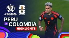 Peru vs Colombia - Highlights | FIFA World Cup 2026 CONMEBOL Qualifiers