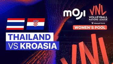Full Match | Thailand vs Kroasia | Women’s Volleyball Nations League 2023
