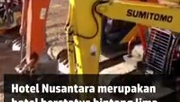 Jokowi "Ground Breaking" Hotel Nusantara Bintang Lima di IKN