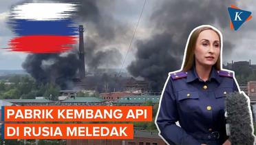 45 Orang Jadi Korban Pabrik Kembang Api Meledak di Rusia