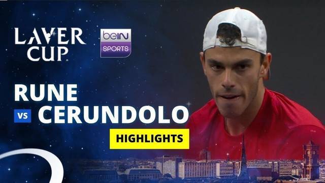 Holger Rune vs Francisco Cerundolo - Highlight | Laver Cup 2025