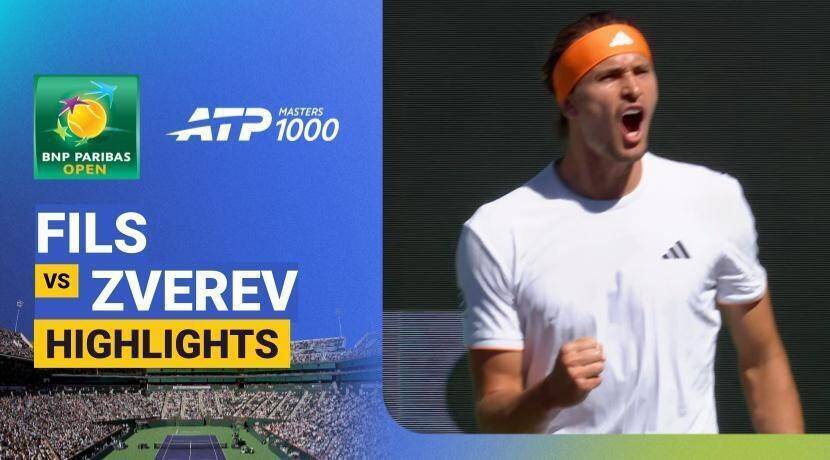 Arthur Fils vs Alexander Zverev - Quarterfinals (Stadium 2) | ATP 1000: BNP Paribas Open 2026