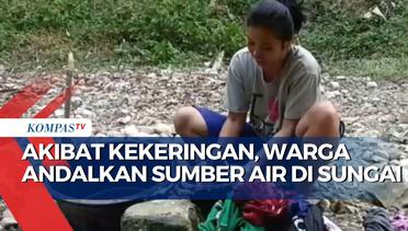 Krisis Air, Warga di Dusun Glagah Buat Belik di Sungai yang Mulai Mengering