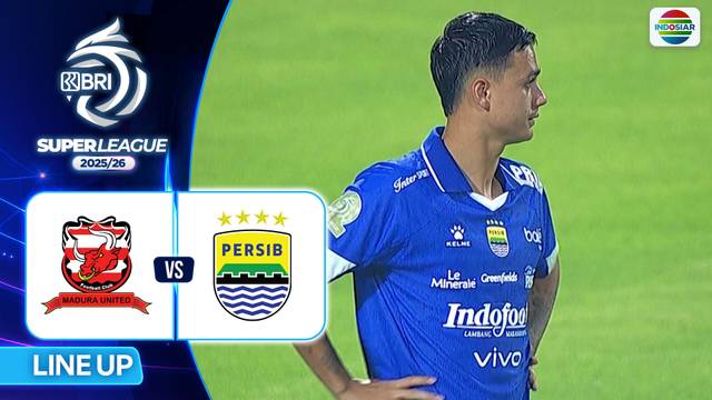 Madura United FC vs Persib Bandung | Line Up & Kick Off BRI Super League 2025/26