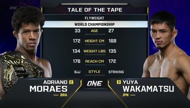Adriano Moraes vs. Yuya Wakamatsu | ONE Championship Full Fight