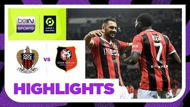Nice vs Rennais - Highlights | Ligue 1 2023/2024