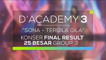 Sona, Barabai - Tergila-gila (Konser Result Final Top 25)