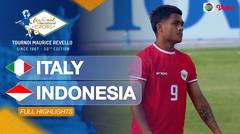 Italy vs Indonesia - Full Highlights | Tournoi Maurice Revello 2024