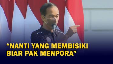 Beri Bonus Kontingen Paralimpiade, Jokowi: Nanti yang Membisiki Biar Pak Menpora