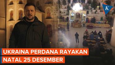 Pertama Kali Ukraina Rayakan Hari Natal pada 25 Desember