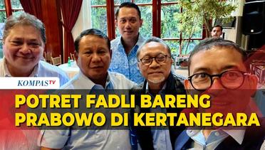 Potret Fadli Bareng Prabowo dan Para Ketum Partai