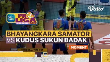 Moment | Surabaya Bhayangkara Samator vs Kudus Sukun Badak | PLN Mobile Proliga Putra 2022