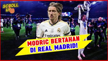 Resmi! Luka Modric Perpanjang Masa Bakti di Real Madrid