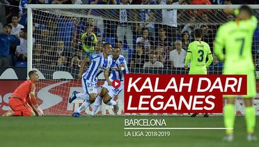 Terakhir Kali Barcelona Kalah dari Leganes di La Liga