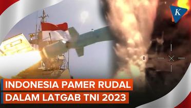Penembakan Rudal di Laut Jawa Warnai Puncak Latihan Gabungan TNI 2023