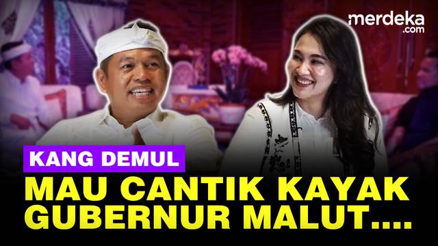 Kang Demul Kagum Gubernur Malut Cantik Bak ABG Tak Kelihatan Ruwet, Apa Sih Rahasianya?