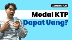 Modal KTP Dapat Uang?