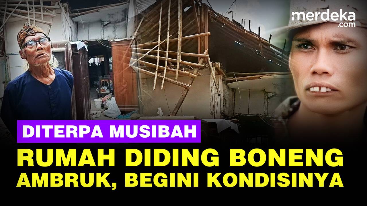 Rumah Komedian Senior Diding Boneng di Matraman Ambruk, Miris Begini ...