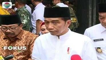 Blusukan ke Pasar di Lamongan, Jokowi Pastikan Harga Pokok Stabil Hingga Akhir Tahun - Fokus Pagi