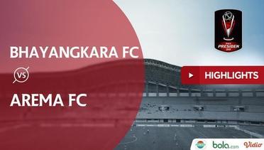 Bhayangkara FC 0 Vs 4 Arema FC #PialaPresiden2019