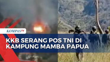KKB Papua Kembali Serang Pos TNI dan Bakar Rumah Warga