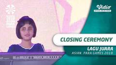 Merdunya Lagu Juara di Closing Ceremony Asian Para Games 2018