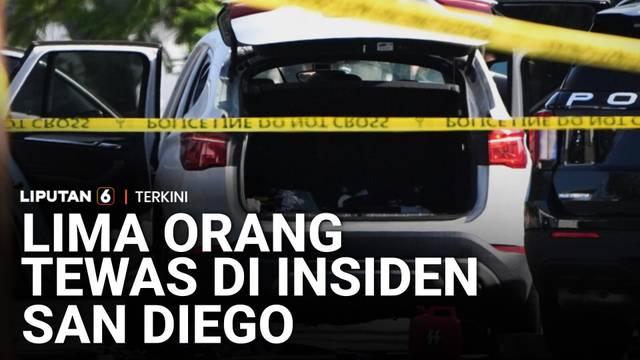 Lima Orang Tewas di Insiden Maut San Diego, Polisi: Dua Orang Adalah Pelaku | Liputan 6