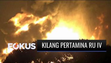 Tangki Penyimpan Bahan Baku BBM Pertalite di Kilang Pertamina Cilacap Terbakar | Fokus