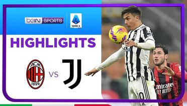 Match Highlights | AC Milan 0 vs 0 Juventus | Serie A 2021/2022