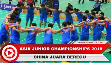 China Juara Beregu, Setelah Kalahkan Jepang 3-0 di Final Asia Junior Championships 2018