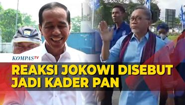 Jokowi Buka Suara Disebut Zulhas Jadi Kader PAN, Bilang Begini