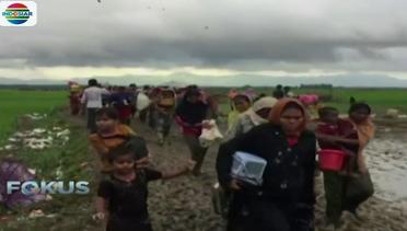 Hindari Kekerasan, Puluhan Ribu Etnis Rohingnya Melarikan Diri dari Myanmar - Fokus Pagi