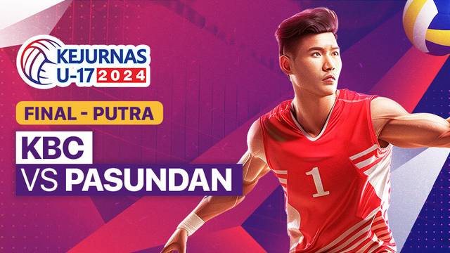 Final Putra: KBC vs Pasundan - Full Match | Kejurnas Bola Voli Antarklub U-17 2024