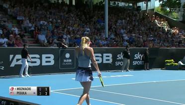 Match Highlight | Jessica Pegula 2 vs 1 Caroline Wozniacki | WTA Auckland International 2020