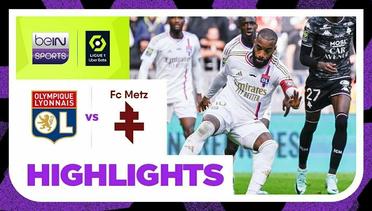 Lyon vs Metz - Highlights | Ligue 1 2023/2024