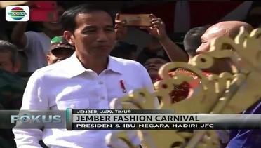 Jokowi Hadiri Jember Fashion Carnival - Fokus Sore