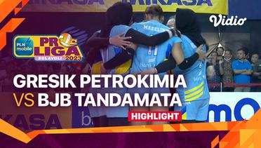 Highlights | Gresik Petrokimia Pupuk Indonesia vs Bandung BJB Tandamata | PLN Mobile Proliga Putri 2023