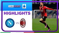 Match Highlights | Napoli 0 vs 1 AC Milan | Serie A 2021/2022