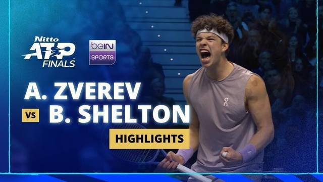Alexander Zverev vs Ben Shelton - Highlight | Nitto ATP Finals 2025