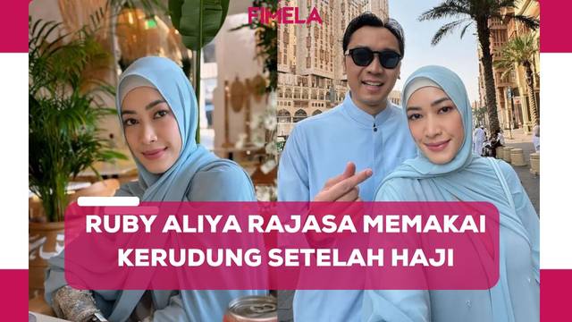 6 Gaya Kerudung Ruby Aliya Rajasa, Ipar Annisa Yudhoyono Setelah Menjadi Haji