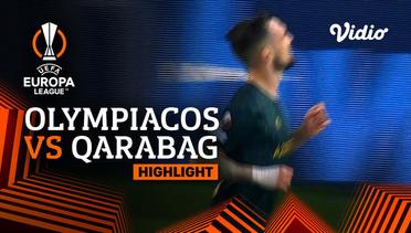 Highlights - Olympiacos vs Qarabag FK | UEFA Europa League 2022/23