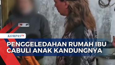 Polisi Geledah Rumah Ibu Cabuli Anak Kandungnya di Bekasi