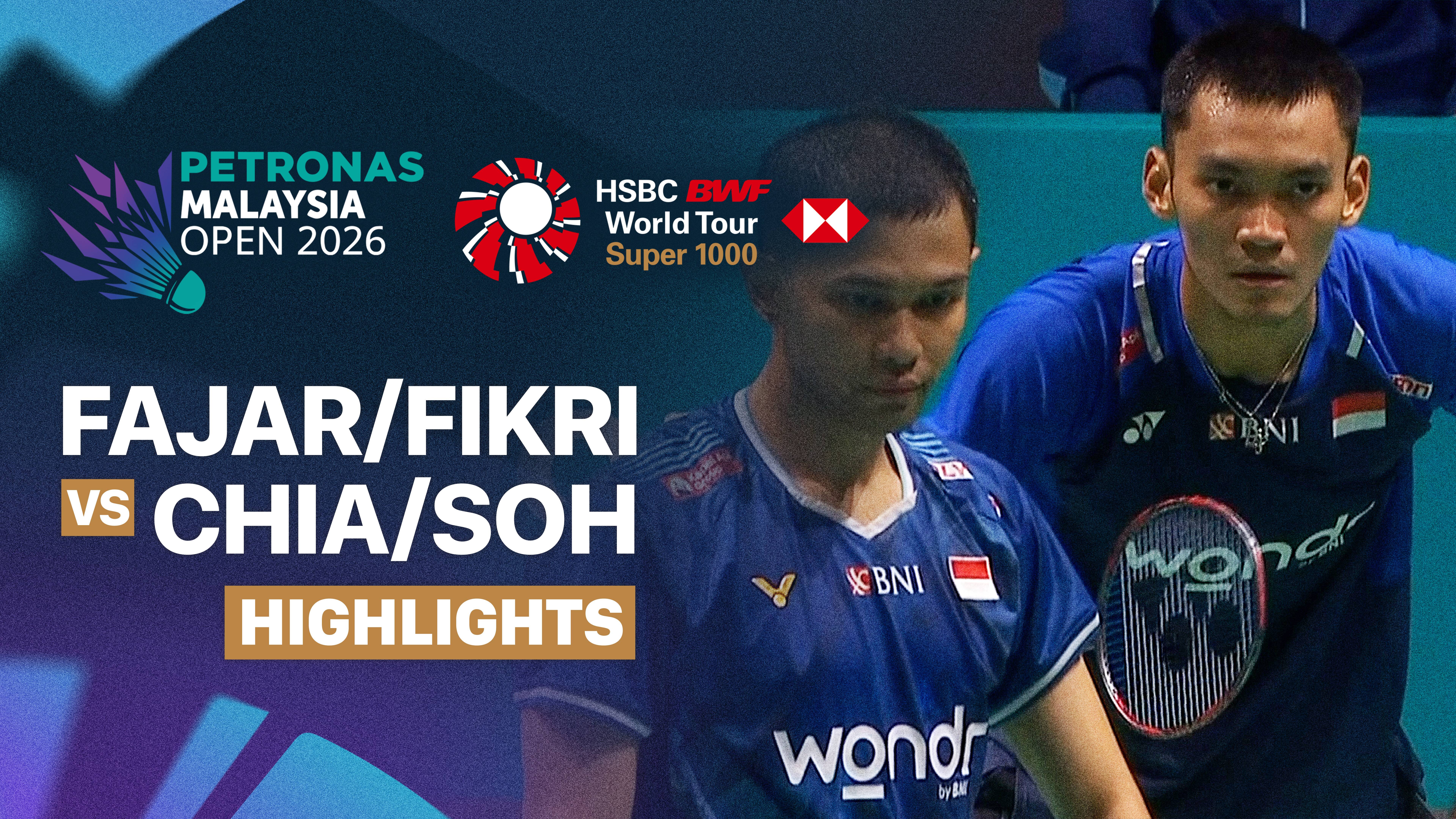 Fajar Alfian/Muhammad Shohibul Fikri (INA) vs Aaron Chia/Soh Wooi Yik (MAS) - Men's Doubles Semifinals | PETRONAS Malaysia Open 2026
