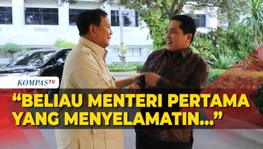 Erick Thohir Ungkap Prabowo Menteri Pertama yang Beri Selamat Timnas Raih Emas