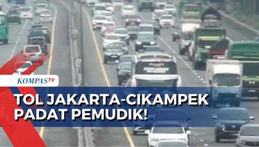 Mudik Awal Ramadan dan Hari Raya Nyepi, Tol Jakarta-Cikampek Padat Kendaraan!
