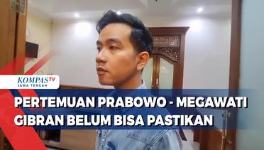 Pertemuan Prabowo - Megawati Gibran Belum Bisa Pastikan