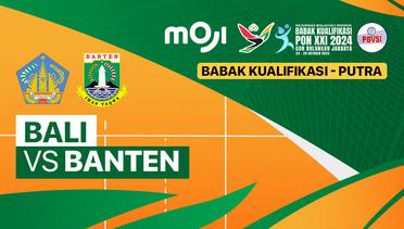 Putra: Bali vs Banten - Full Match | Babak Kualifikasi PON XXI Bola Voli